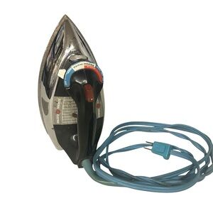 Vintage GE General Electric STEAM and DRY Clothes Iron Works